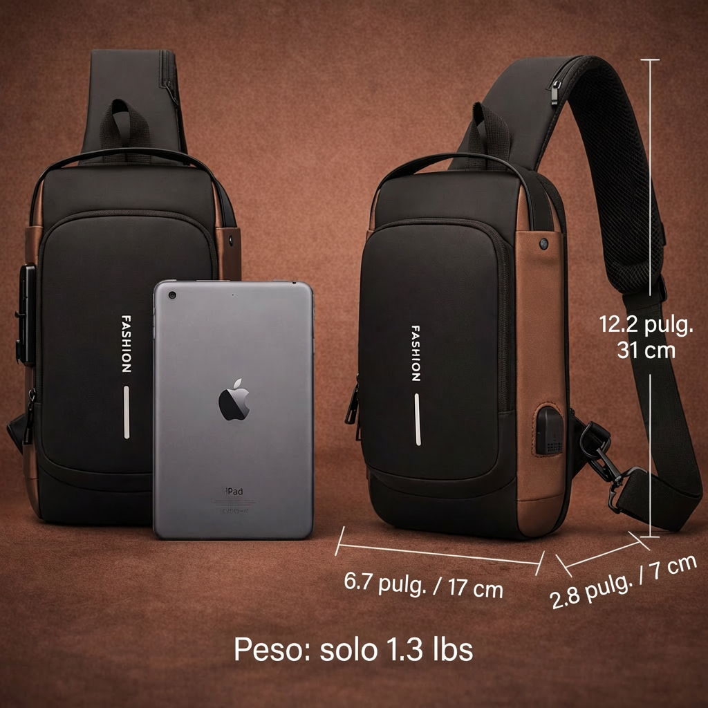 Mochila Antirrobo con puerto USB
